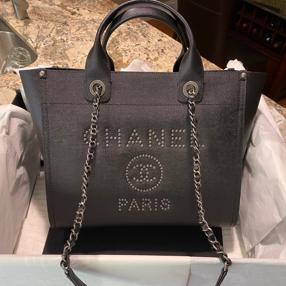 Chanel Deauville Leather